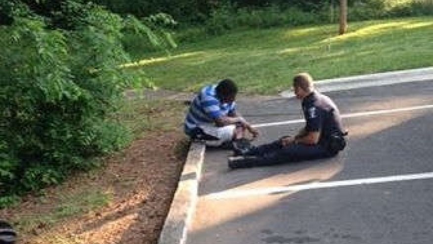 Charlotte Officer Helps Out Student With Autism