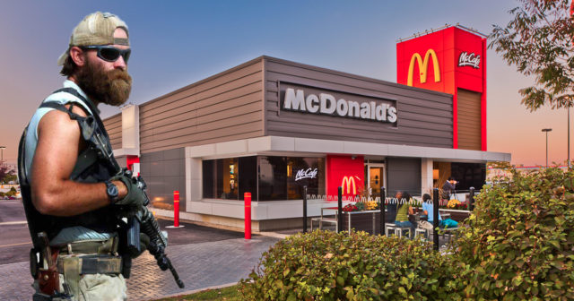 Armed Men Attempt to Rob McDonald’s Full of Special Forces Soldiers