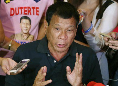 Philippine President Encourages Citizens to Shoot Drug Dealers