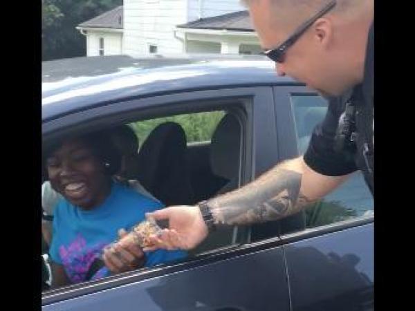 Watch Virginia Agency Give Away Ice Cream On Traffic Stops