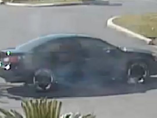 San Antonio Police said a suspect in the Nov. 20, 2016, shooting of an officer fled the scene in this car. (Photo: KENS-TV)