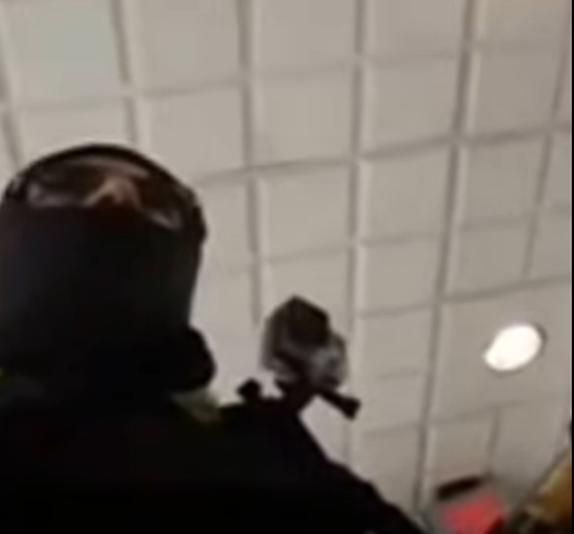 Men Storm Michigan Police Station With Body Armor And Guns