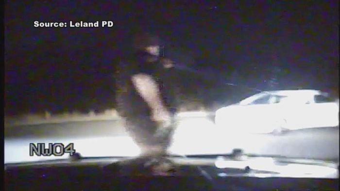 Watch North Carolina Police Officer Shot, Returns Fire And Kills Suspect