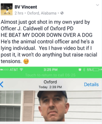 This post prompted Chief Partridge to release the entire video of the encounter.