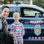 Police Surprise Boy At His Police-Themed Birthday Party