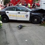 Police Officer Crashes Car Into House