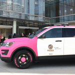 LAPD Unveils Pink Cruiser for Breast Cancer Awareness