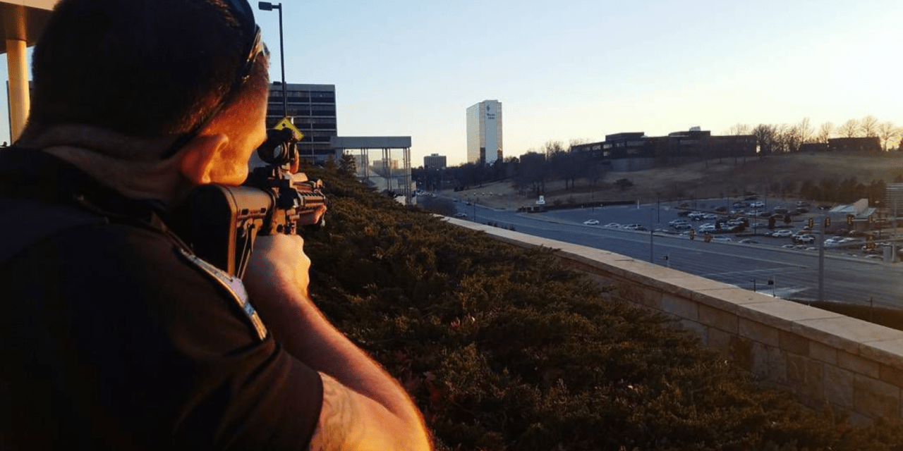 Tulsa Police Defend Photo Of Officer With Rifle