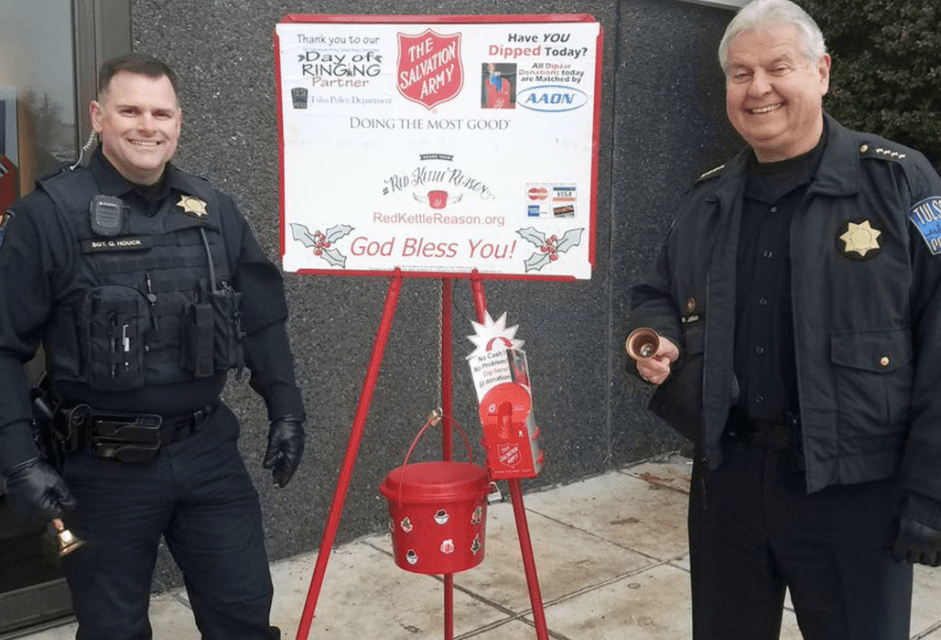 Lawsuit Threatened After Police Ring Salvation Army Bells