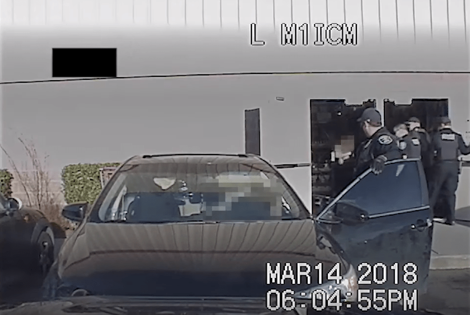 Watch: Thieves Run Out The Door Into Police Custody