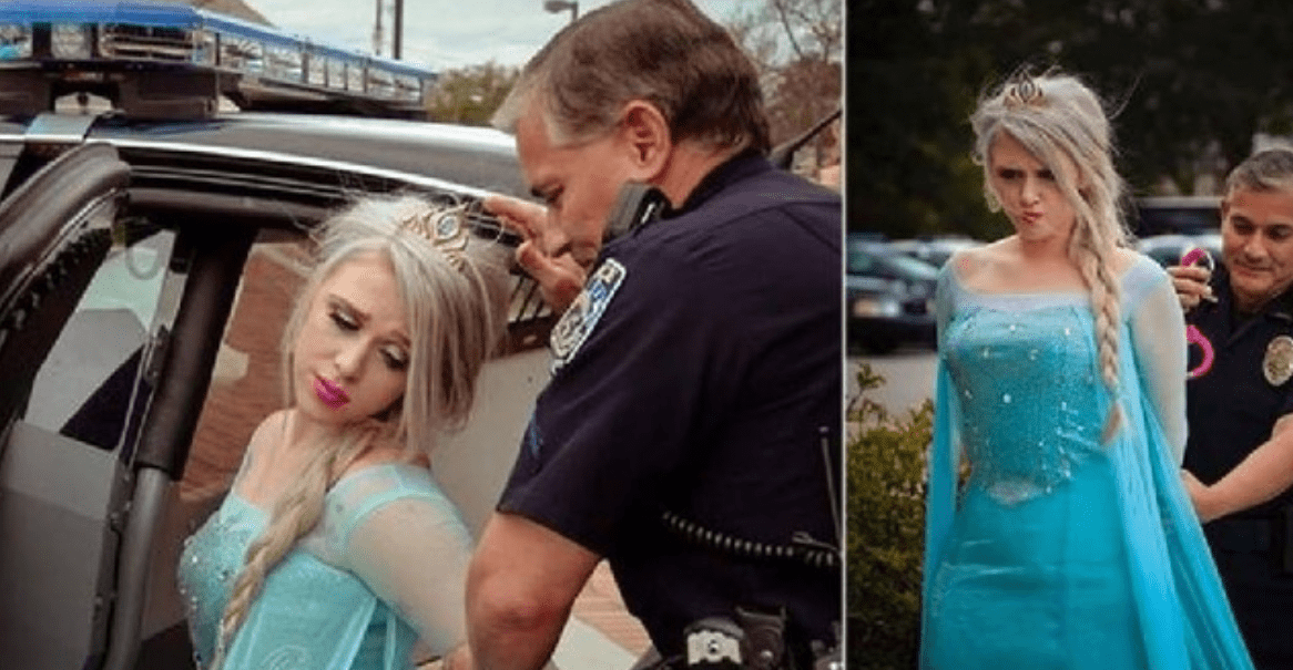 Police Arrest Elsa Due To Extreme Cold Law Officer