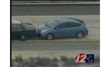 California Highway Patrol Officer Stops Runaway Toyota