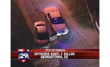 officer delaware shooting killed police critically georgetown wounded died say another state two after