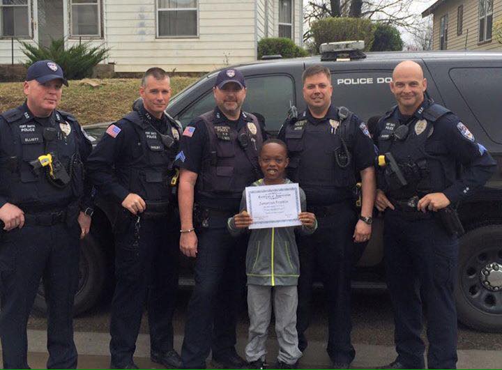 Officer Makes Student “Honorary K-9 Officer”