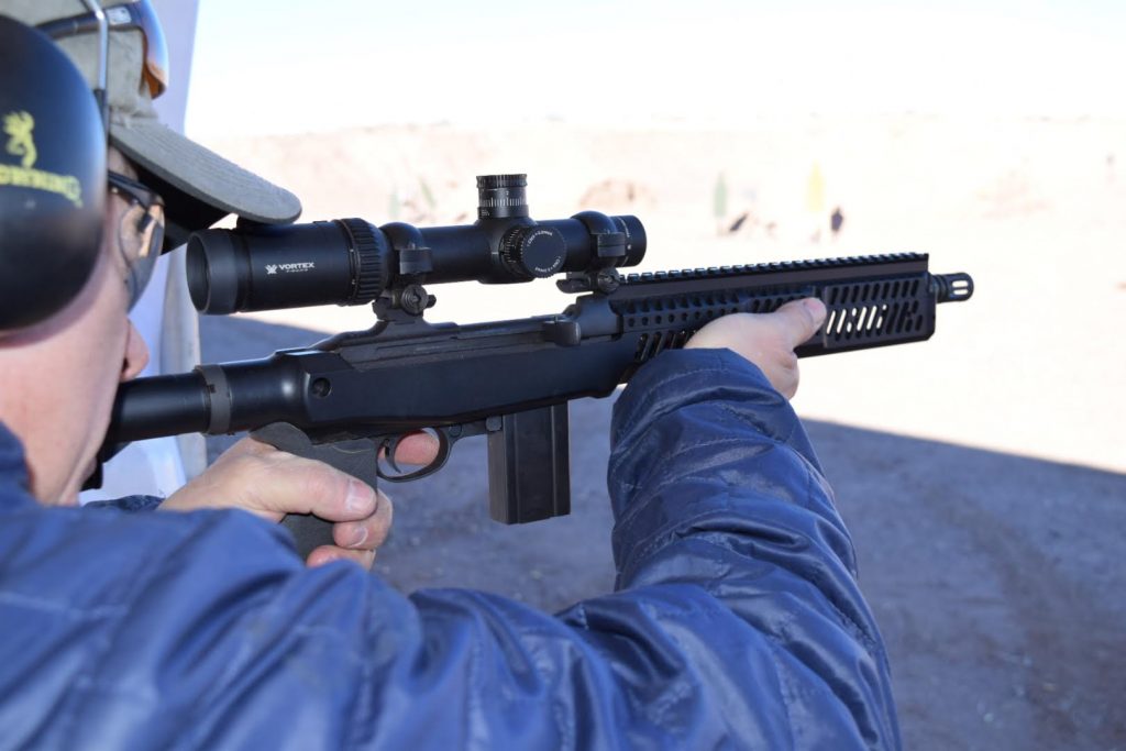 Inland M-1 Carbine with Sage Stock. Photo: Kim Heath