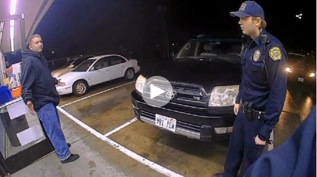 Watch Police Officers Shoot Suspect With His Own Gun