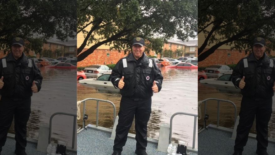 Houston Police Officer Battling Cancer Saves Hundreds In Flood Waters