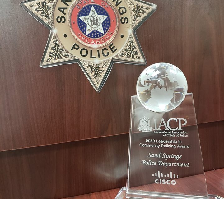 Progressive Agency with Policing Plan Wins IACP Community Policing Award