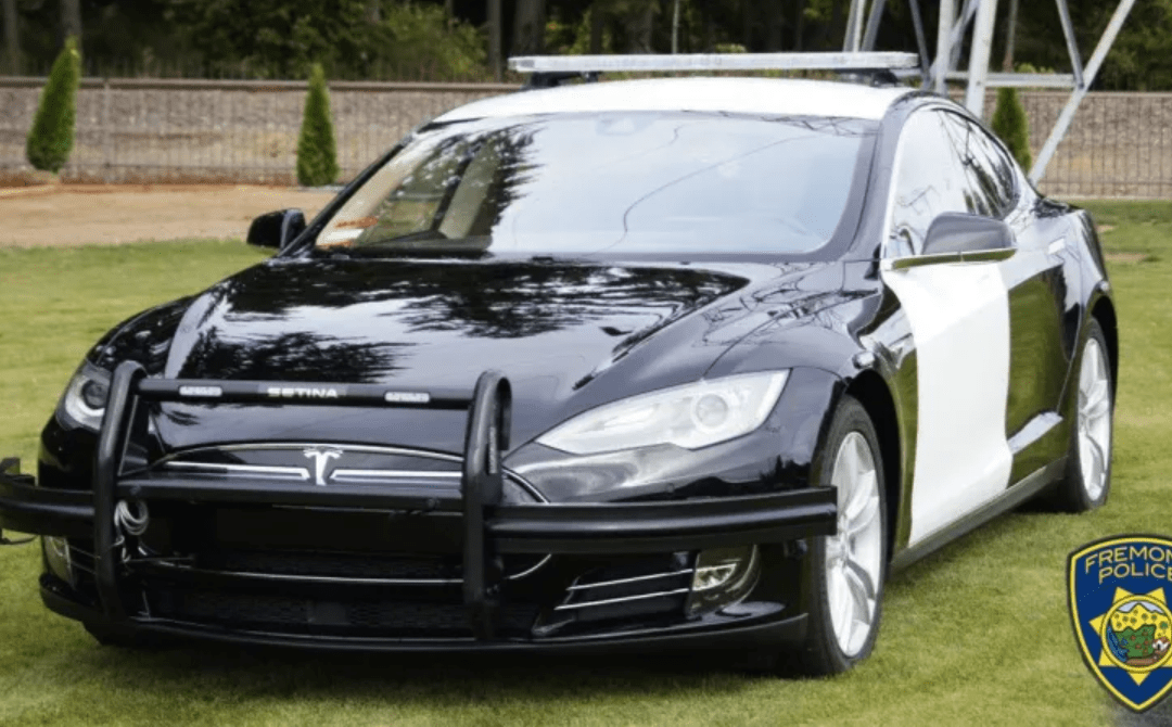 Fremont Police Using Tesla Police Car