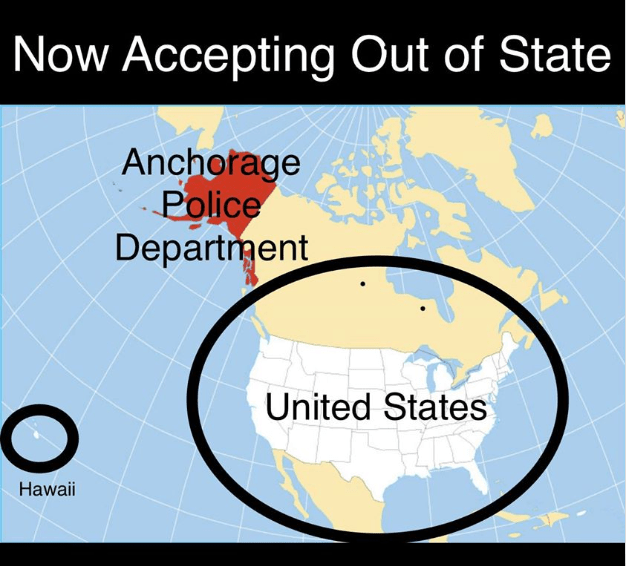 Anchorage Police Department Launches Transfers From ‘Lower 48’
