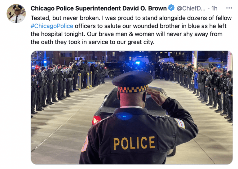 chicago police officer ambushed