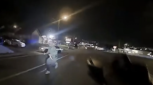 Nashville Police Release Bodycam Footage Of Officer Shooting Suspect Rushing Him With Two