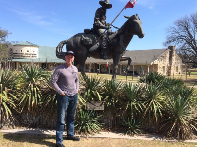 Texas Rangers Inspired Monument